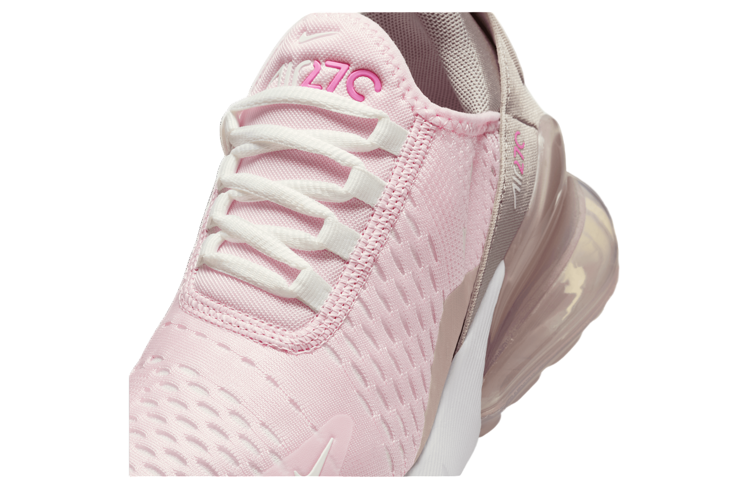 Nike Air Max 270 Pink Foam College Grey Platinum Violet Summit White (GS)