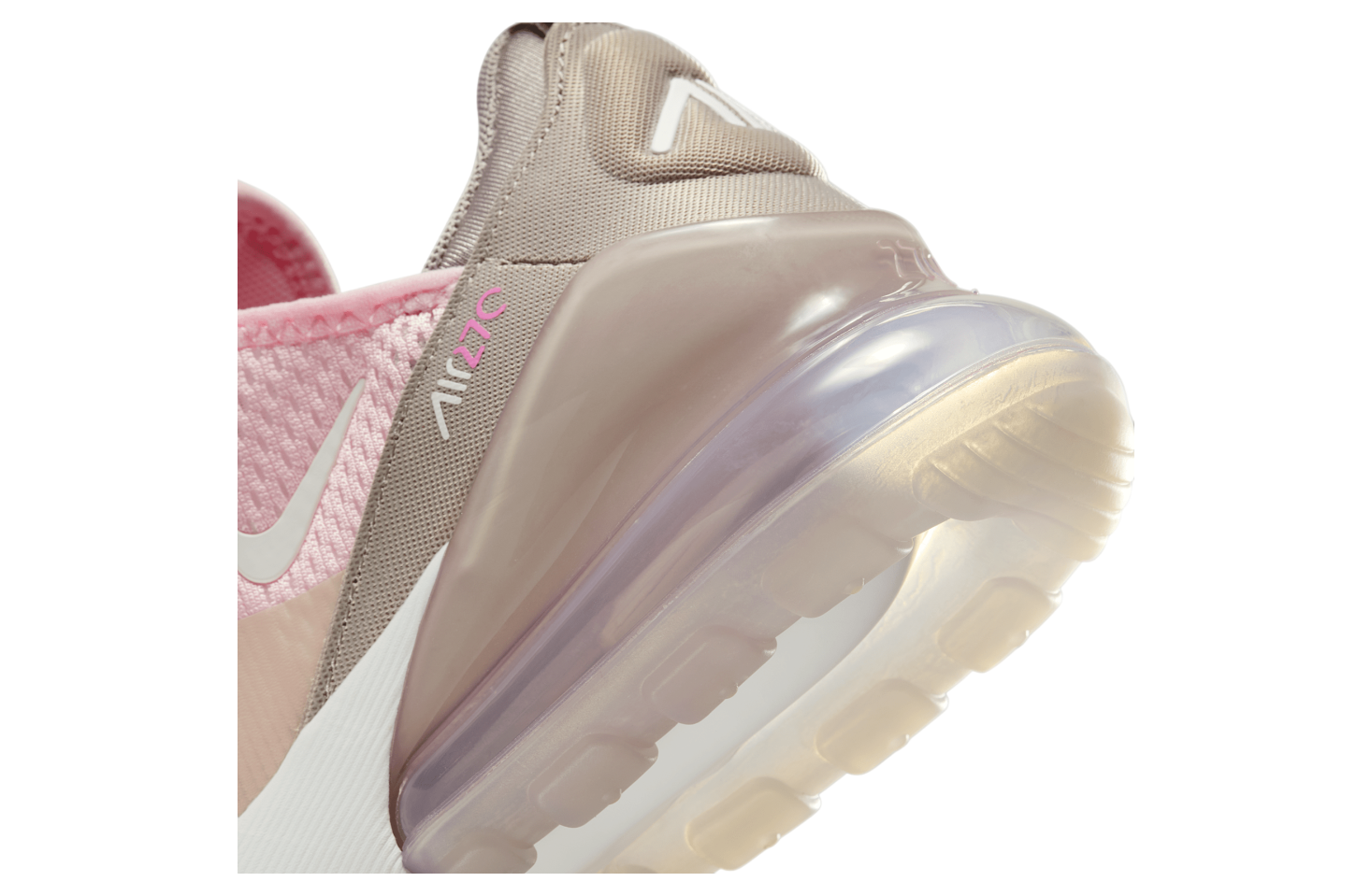 Nike Air Max 270 Pink Foam College Grey Platinum Violet Summit White (GS)