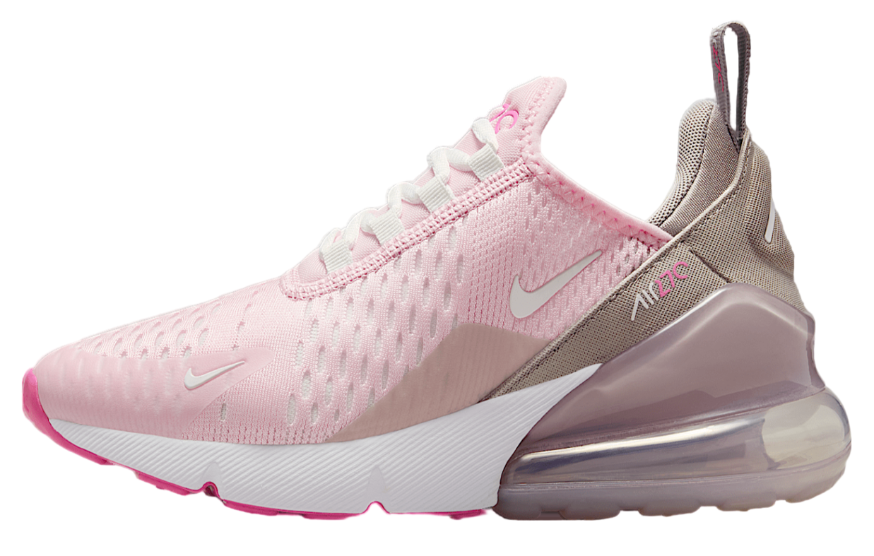 Nike Air Max 270 Pink Foam College Grey Platinum Violet Summit White (GS)
