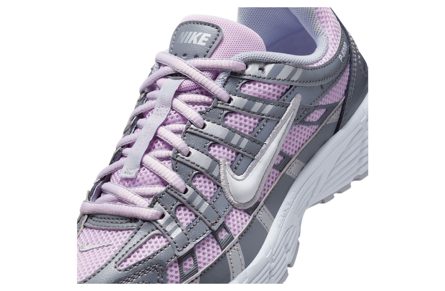 Nike P-6000 Doll Smoke Grey Metallic Silver White (GS)