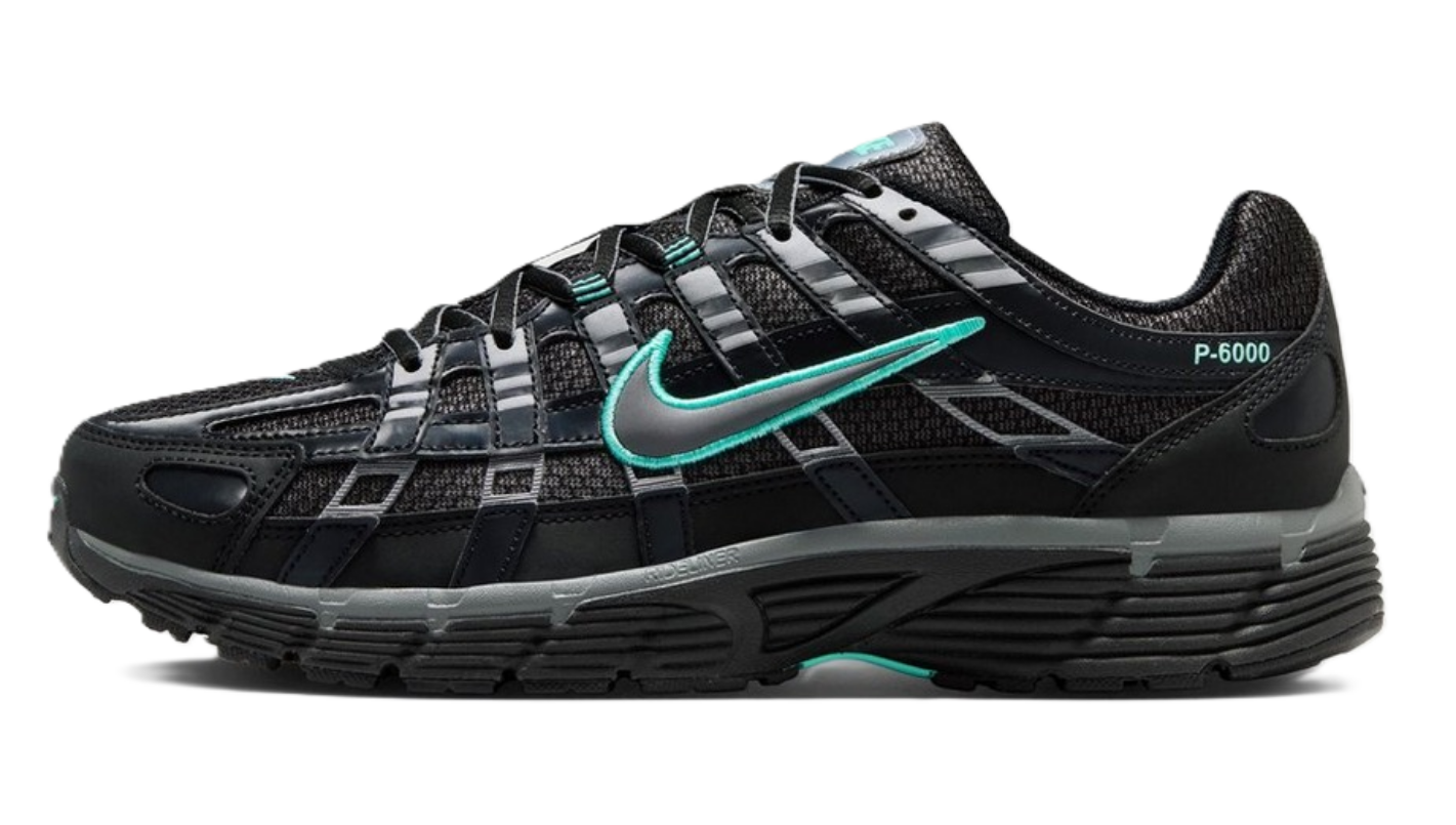 Nike P-6000 Black Hyper Turquoise Cool Grey