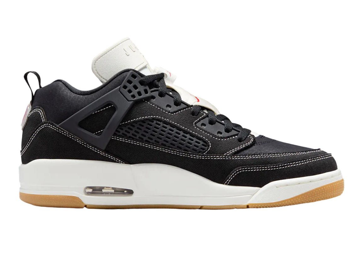Jordan Spizike Low Black Denim