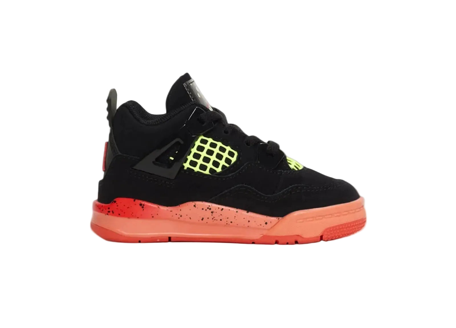 Jordan 4 Retro Black Infrared Barely Volt (TD)