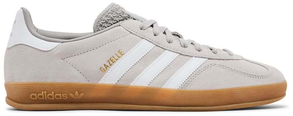 Adidas Gazelle Indoor Grey Cloud White Gold Metallic