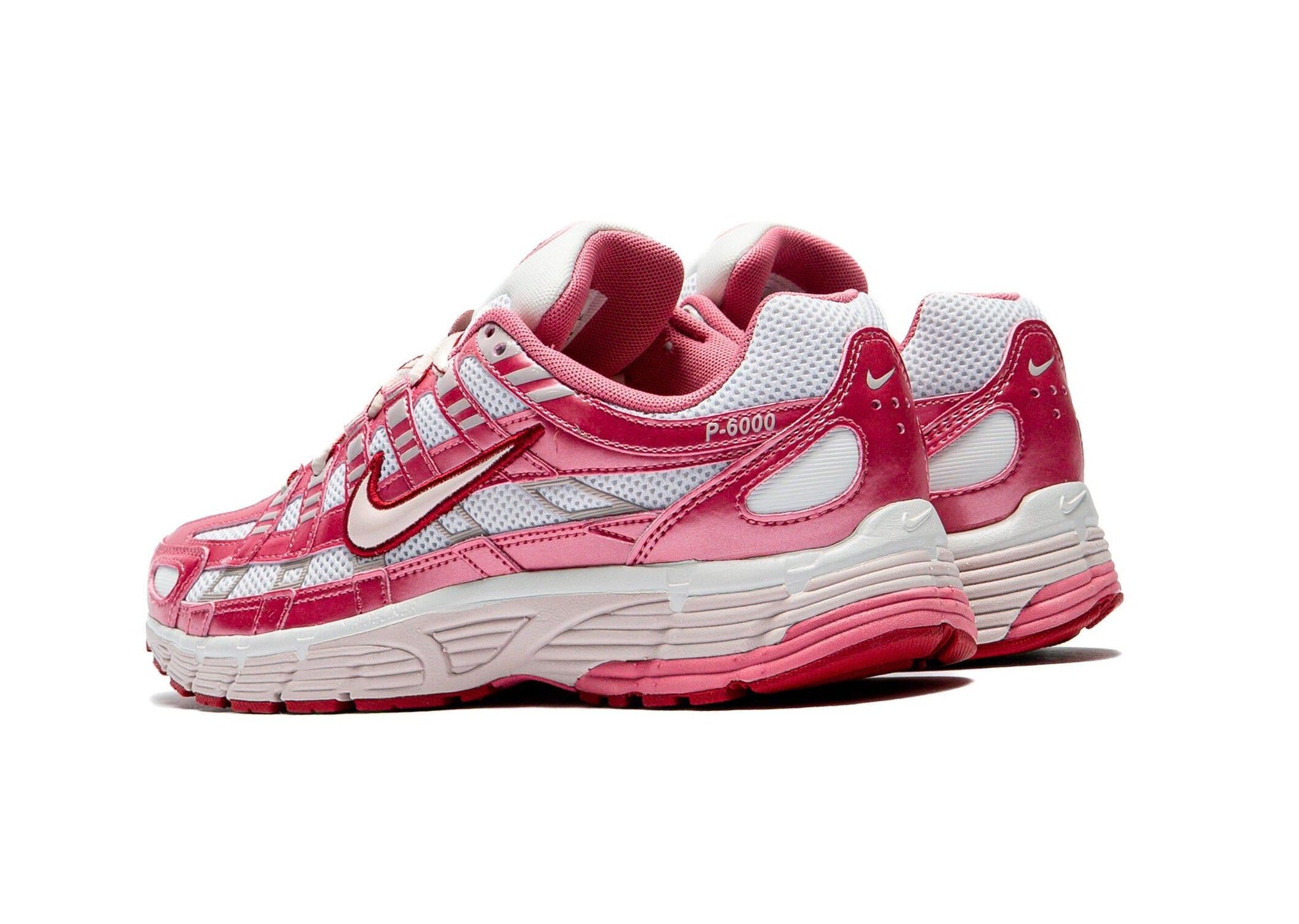 Nike P-6000 White Silt Red Peony (Women's)