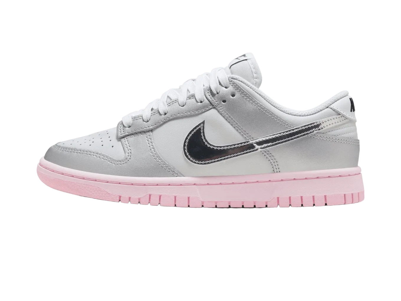 Nike Dunk Low LX Metallic Silver Pink Foam (Women's)