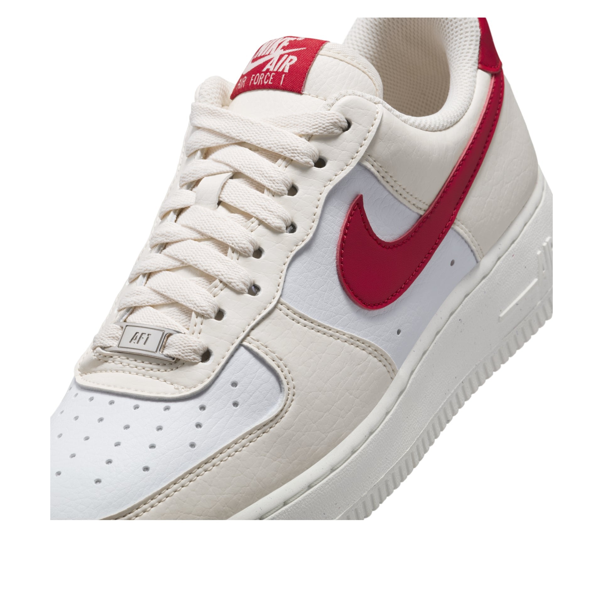 Nike Air Force 1 Low '07 Next Nature Pale Ivory University Red (Women's)