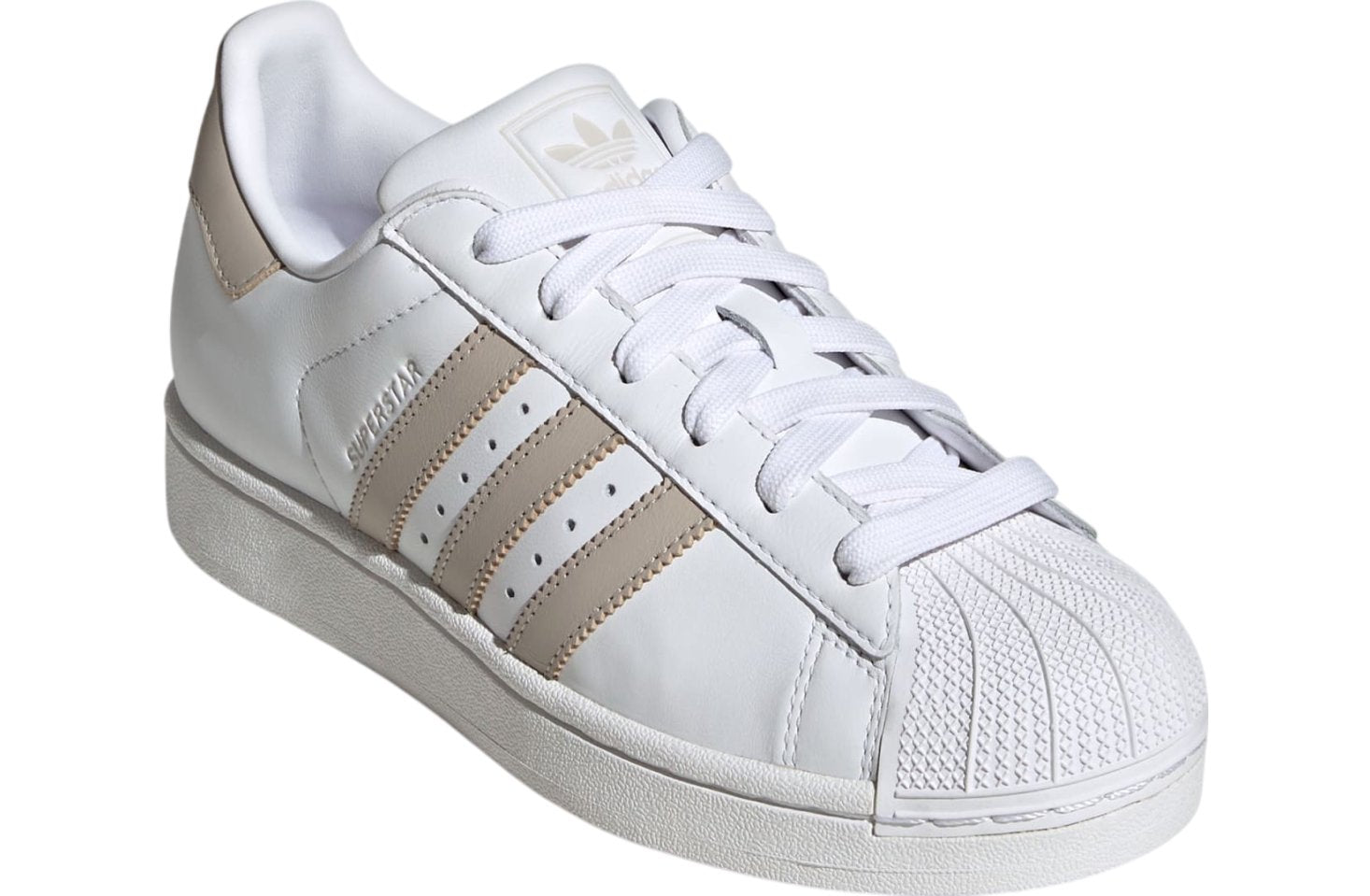 Adidas Superstar II Cloud White Wonder Beige Alumina (Women's)
