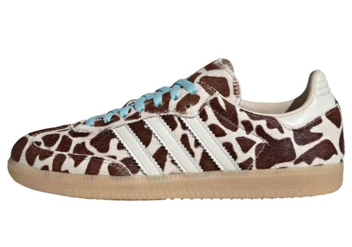 Adidas Samba OG Giraffe Print Crystal Linen (Women's)