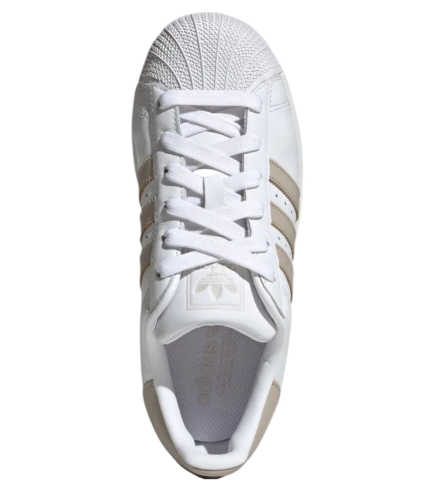 Adidas Superstar II Cloud White Wonder Beige Alumina (Women's)