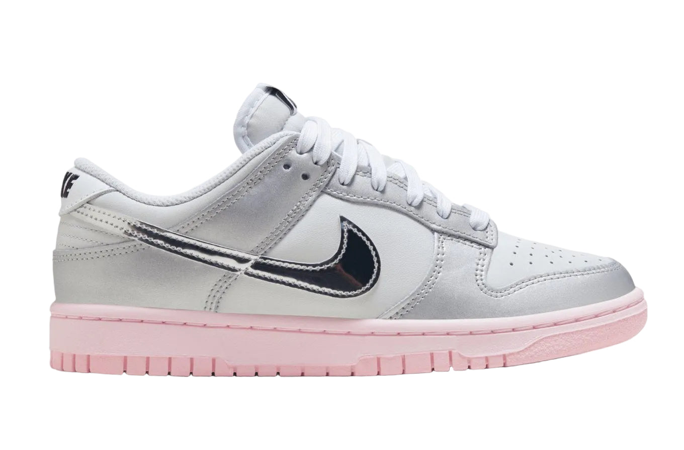 Nike Dunk Low LX Metallic Silver Pink Foam (Women's)