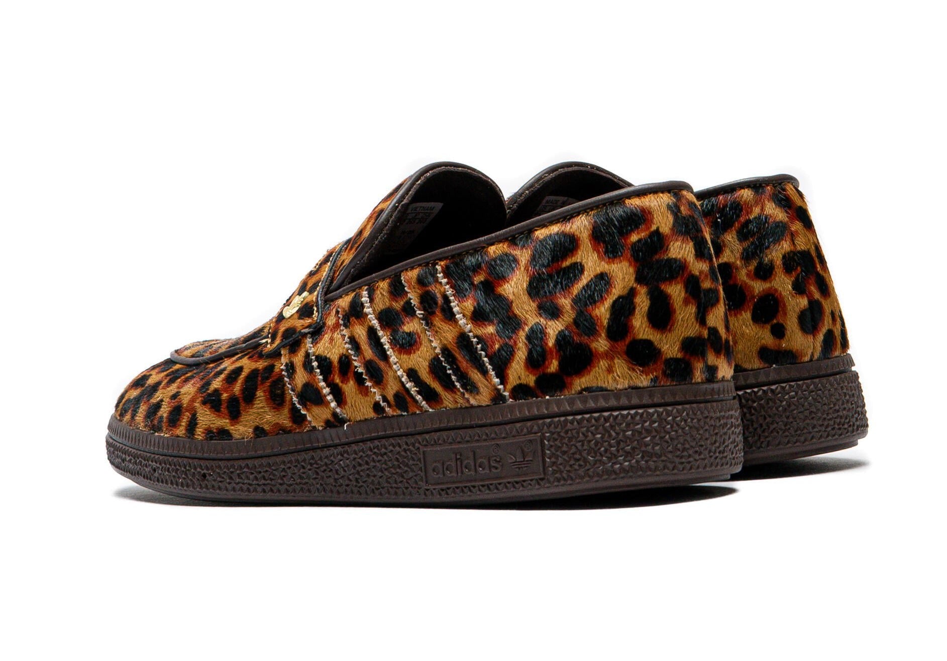 Adidas Handball Spezial Loafer Leopard Print Dark Brown (Women's)