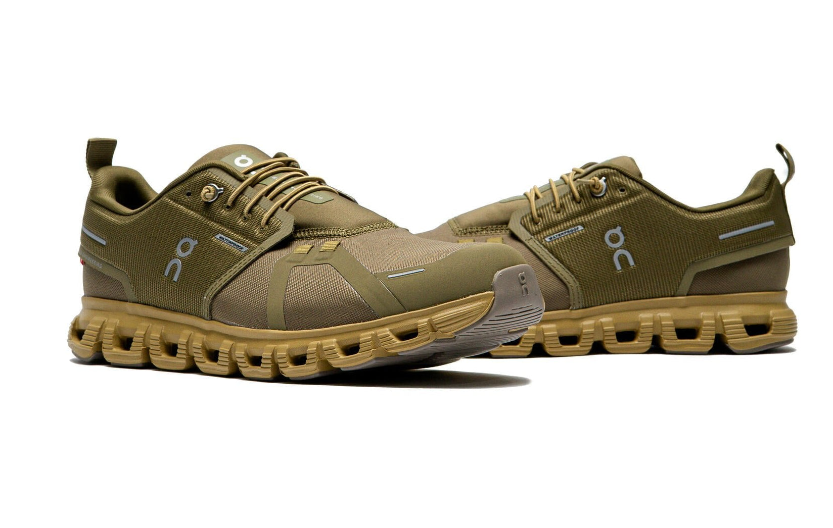 On Running Cloud 6 Waterproof Olive Safari