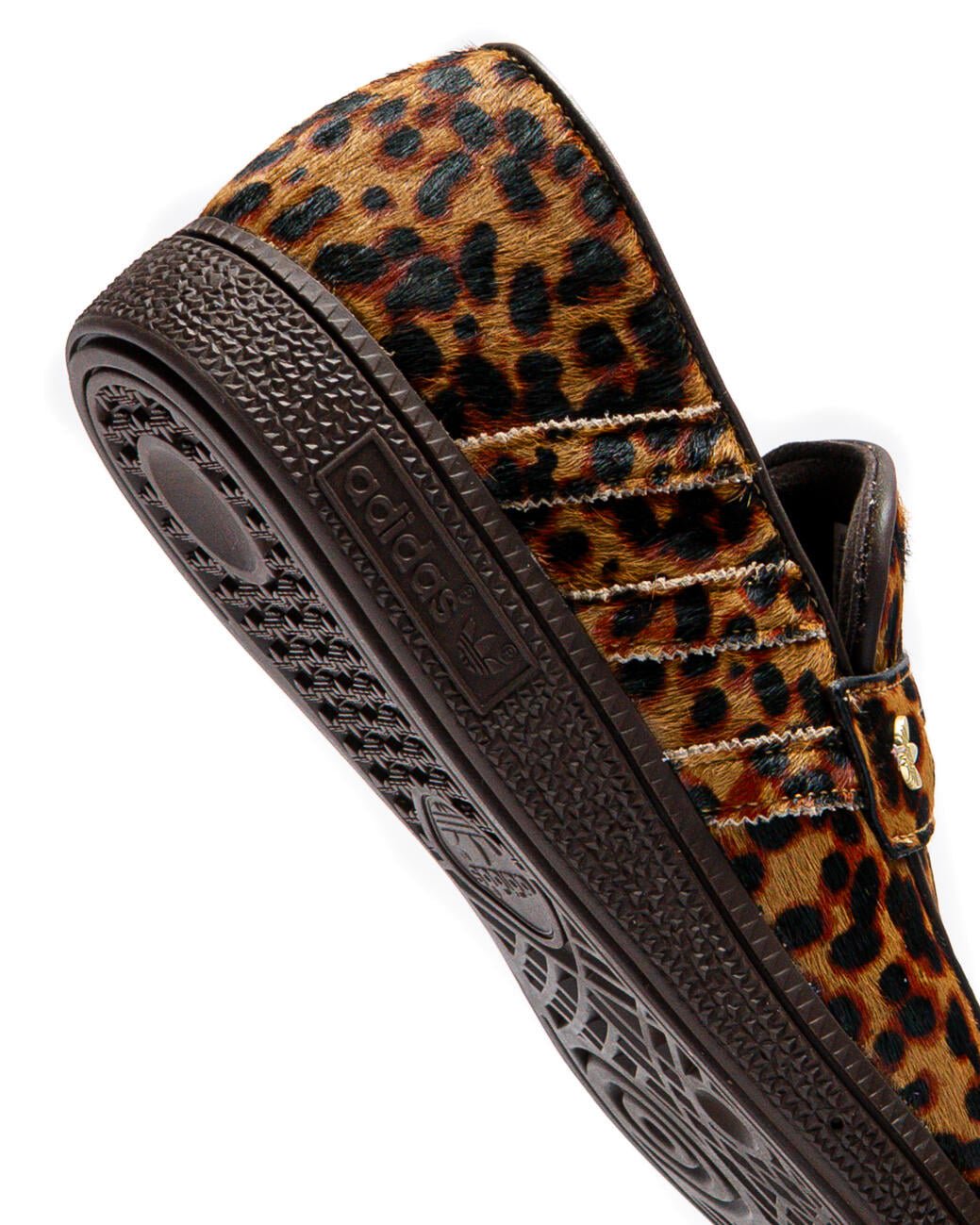 Adidas Handball Spezial Loafer Leopard Print Dark Brown (Women's)