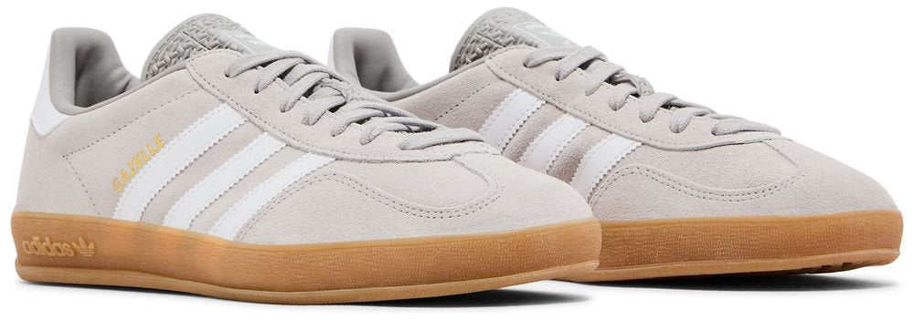 Adidas Gazelle Indoor Grey Cloud White Gold Metallic