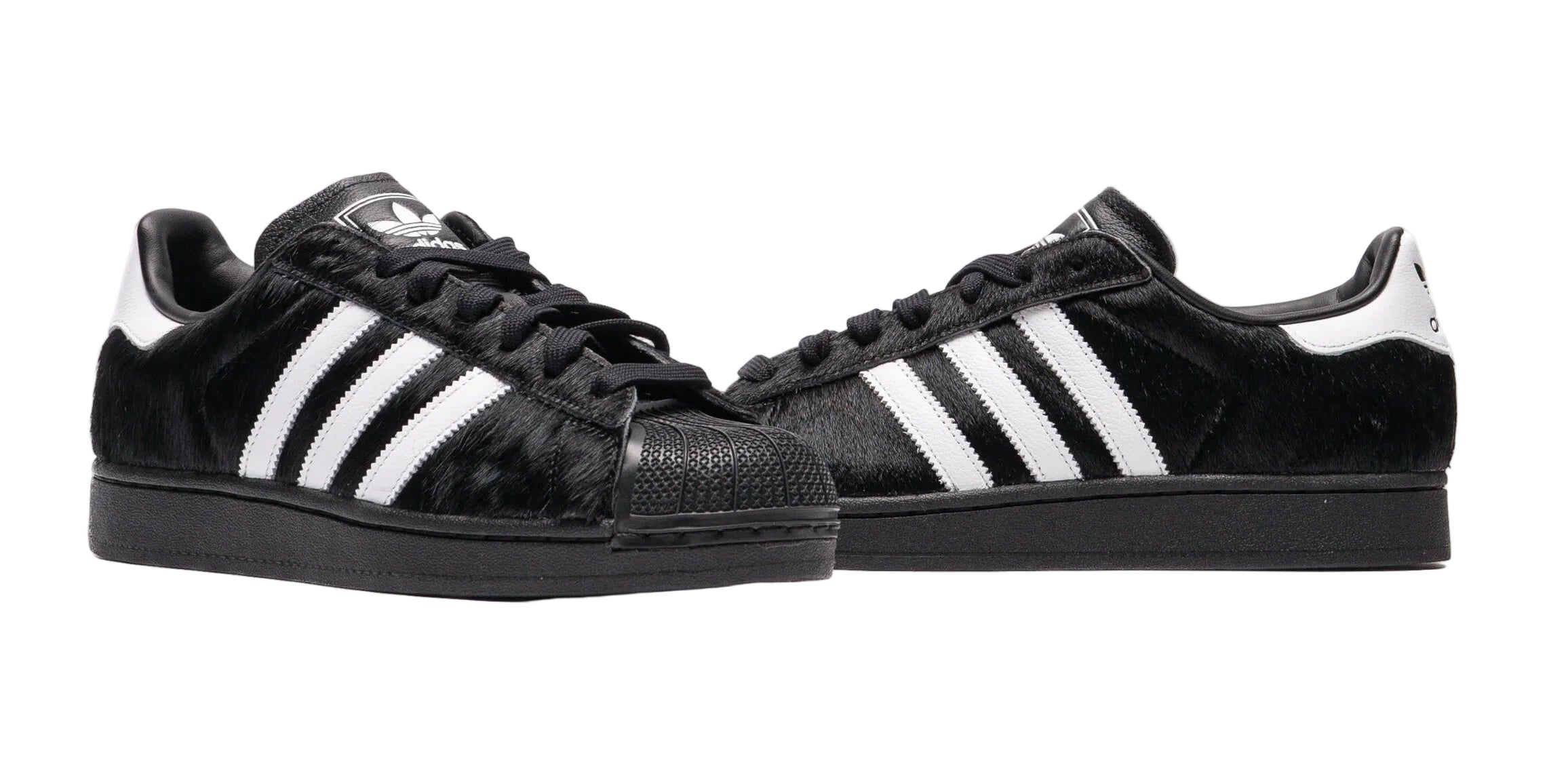 Adidas Superstar II Black Ponyhair (Women's)