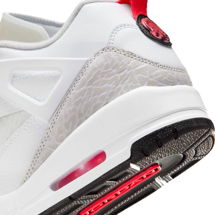 Jordan Spizike Low White Bright Crimson