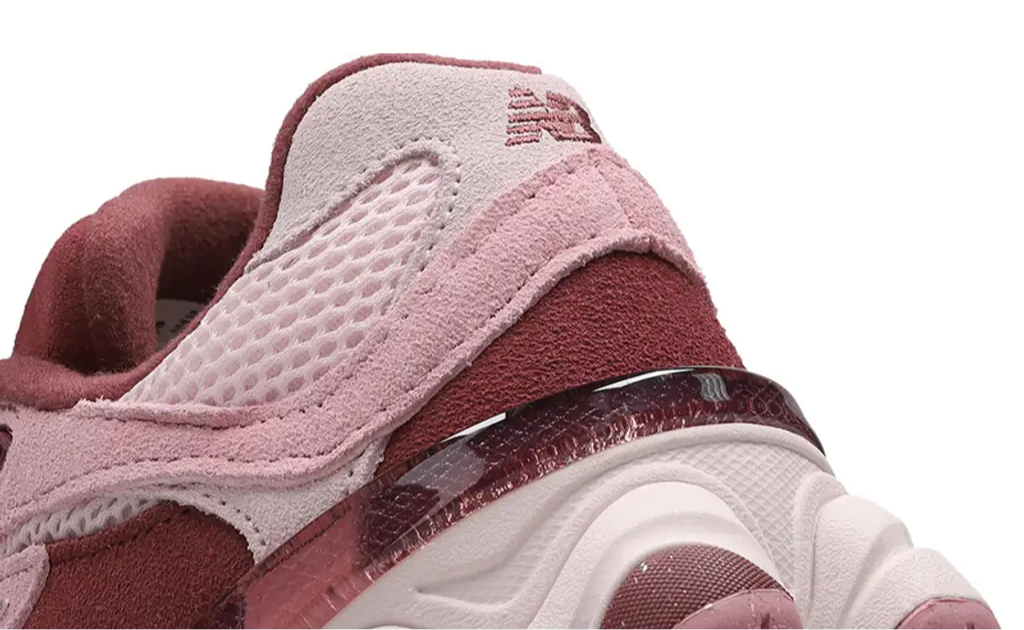 New Balance 9060 Pink Granite Washed Burgundy (GS)