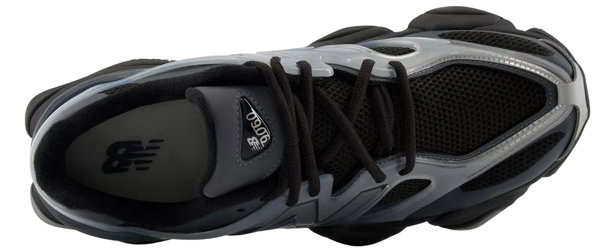 New Balance 9060 X Silver Metallic Black Cement