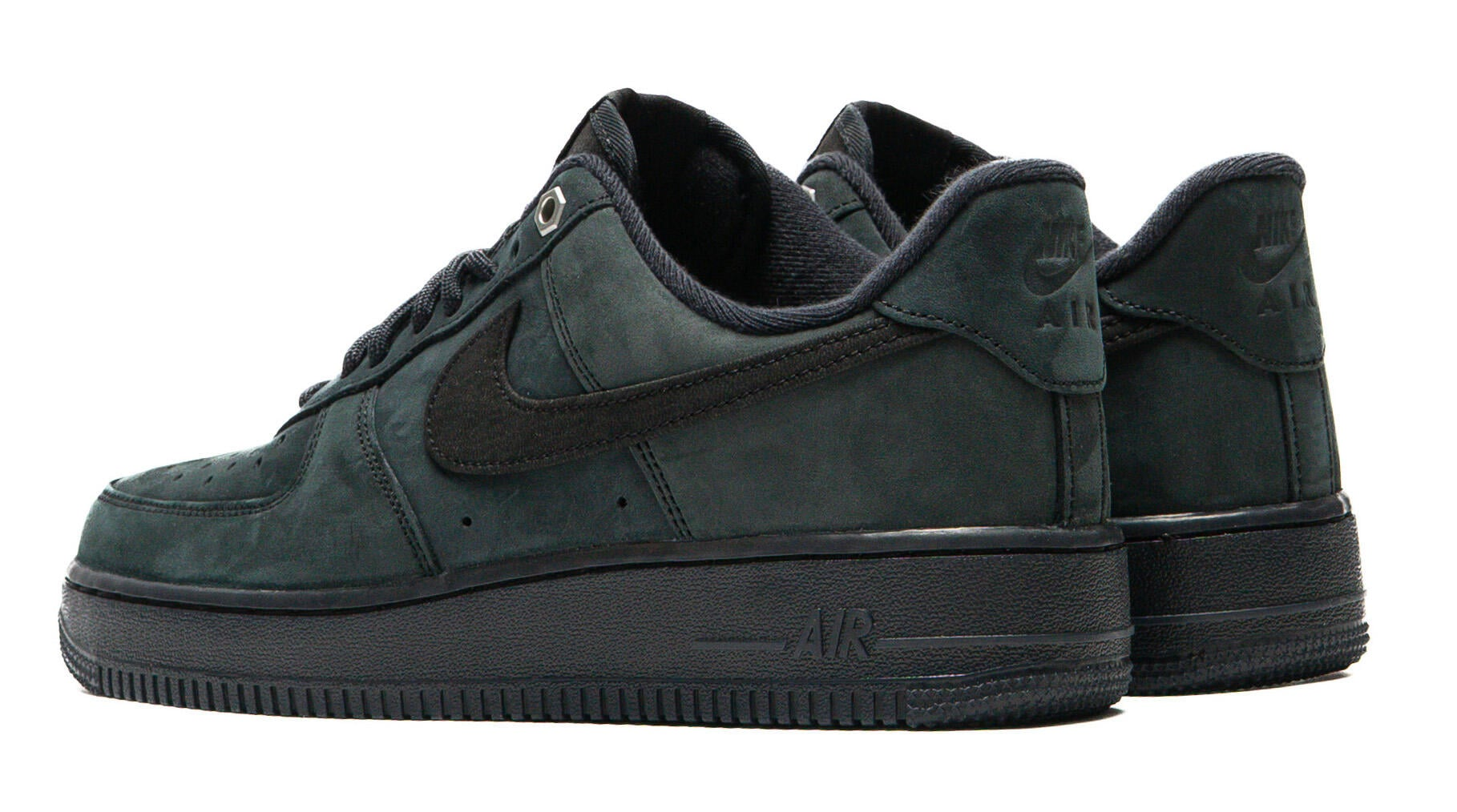 Nike Air Force 1 Low '07 WB Triple Black Nubuck