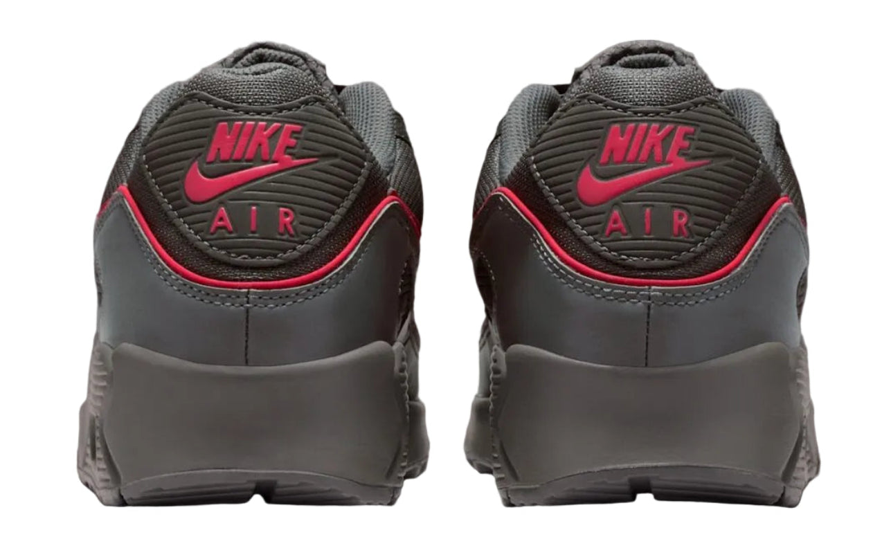 Nike Air Max 90 Premium Iron Grey University Red