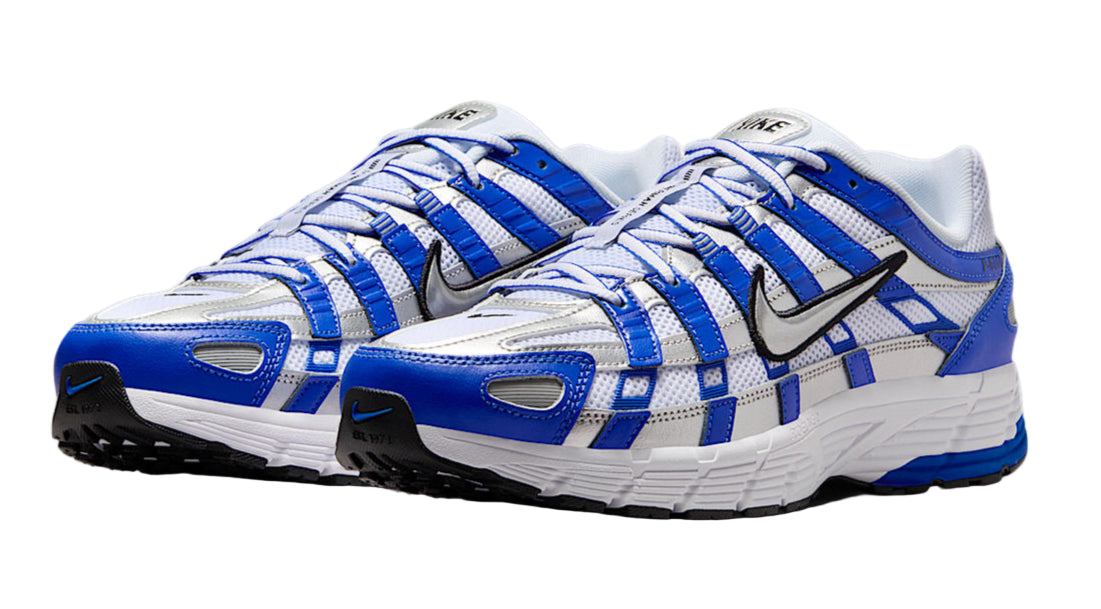 Nike P-6000 Racer Blue Metallic Silver White