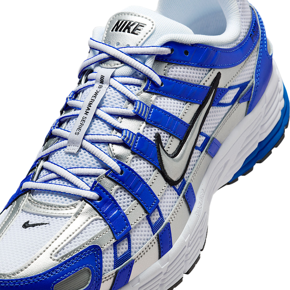 Nike P-6000 Racer Blue Metallic Silver White