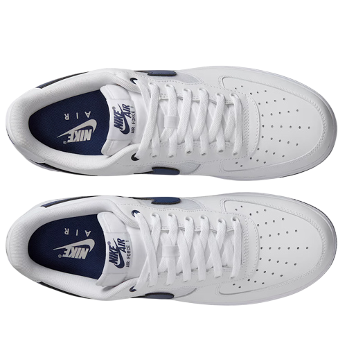 Nike Air Force 1 Low '07 LV8 SE Mesh Tape White Midnight Navy