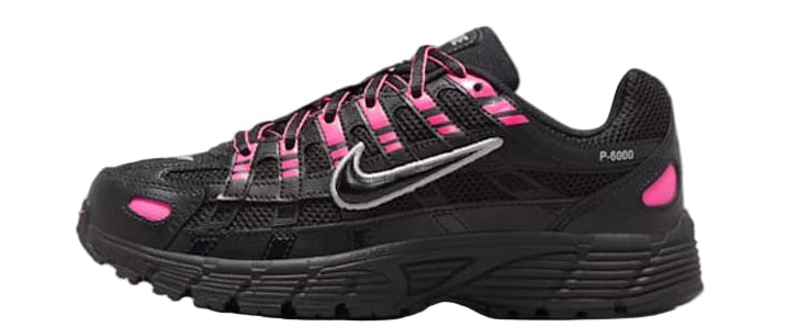 Nike P-6000 Pink Blast Metallic Silver Black