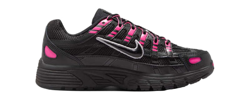 Nike P-6000 Pink Blast Metallic Silver Black