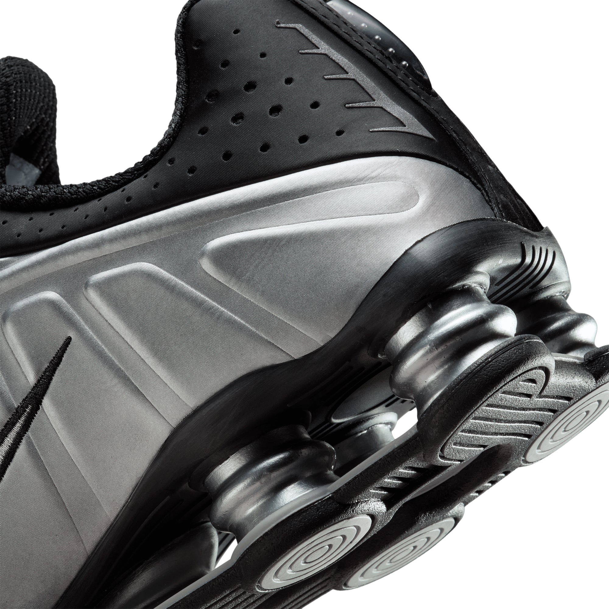 Nike Shox R4 Metallic Silver Black