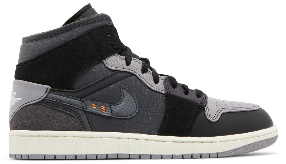 Jordan 1 Mid Craft Inside Out Black