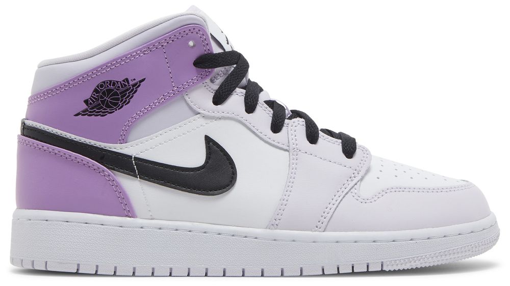Jordan 1 Mid Barely Grape (GS)