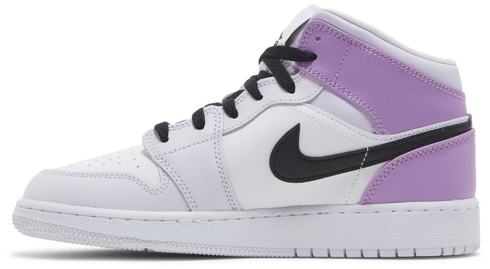 Jordan 1 Mid Barely Grape (GS)