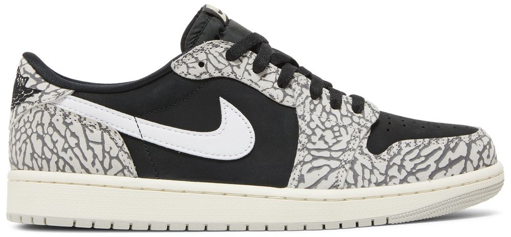 Jordan 1 Retro Low OG Black Cement