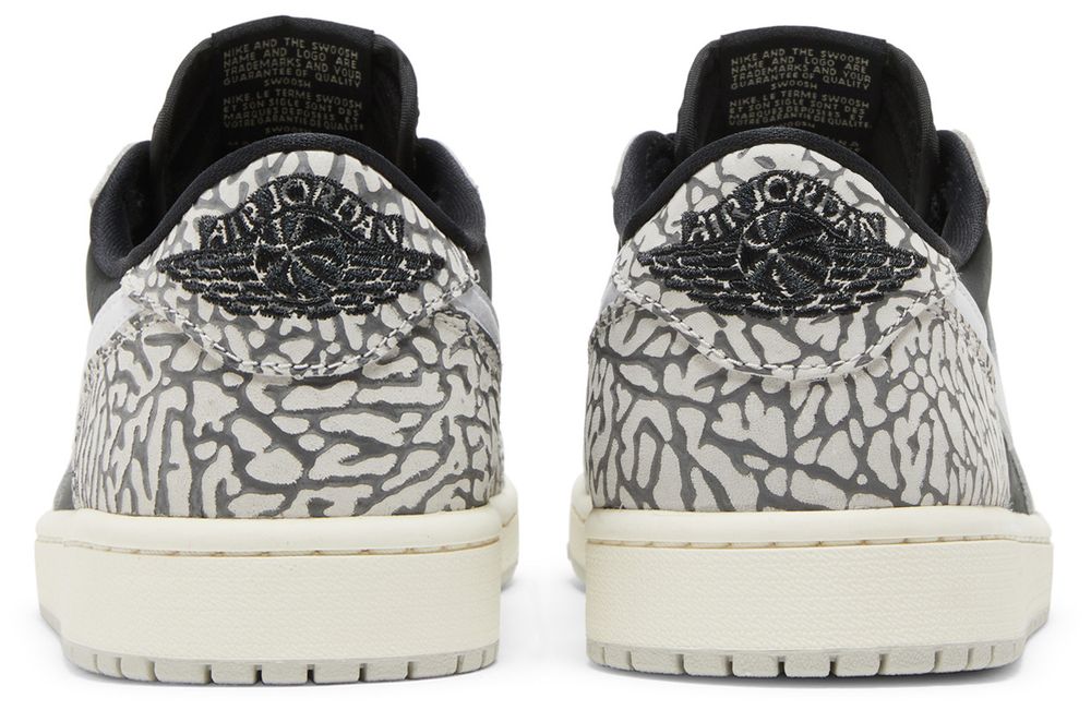 Jordan 1 Retro Low OG Black Cement