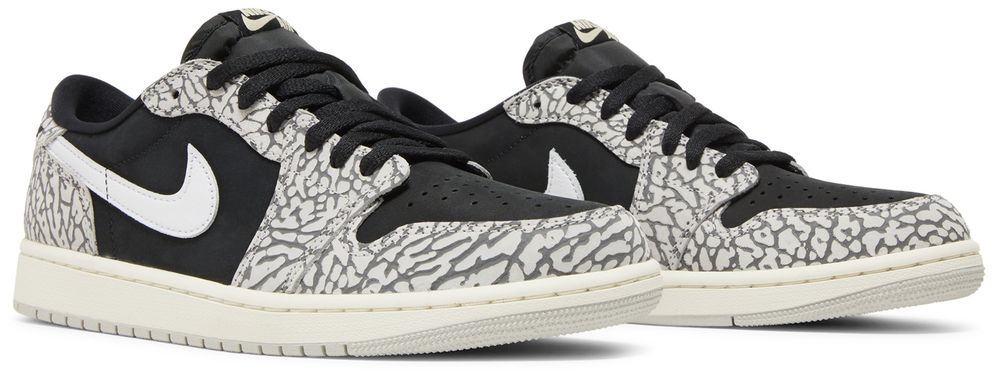 Jordan 1 Retro Low OG Black Cement