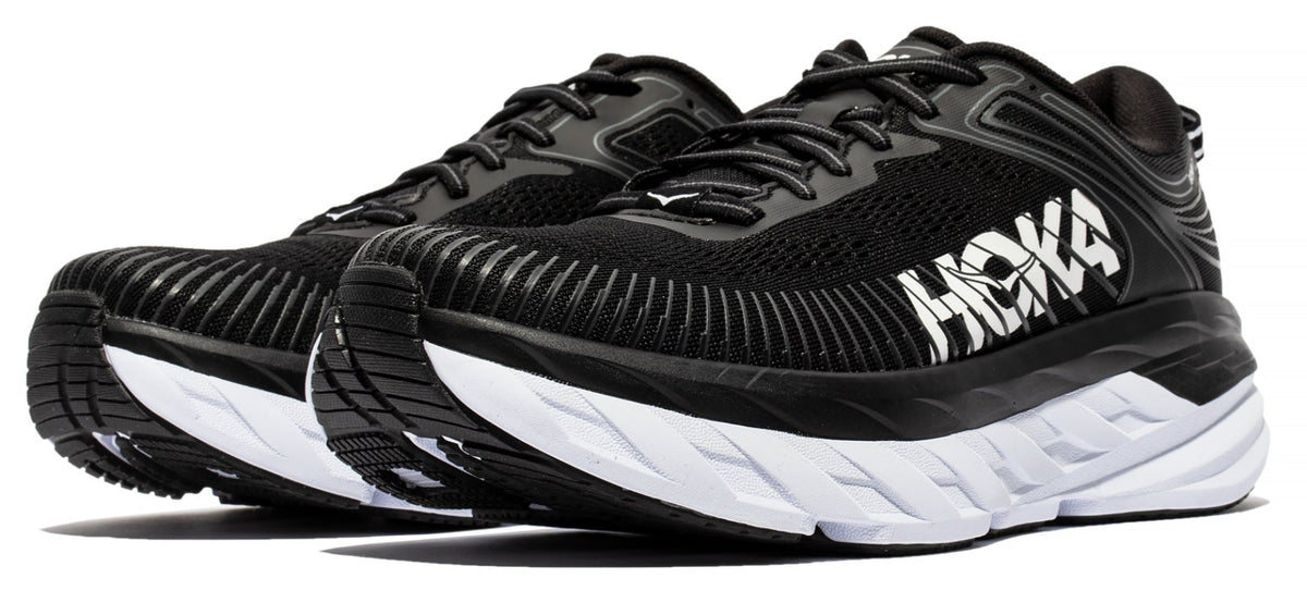 Hoka One One Bondi 7 Black White