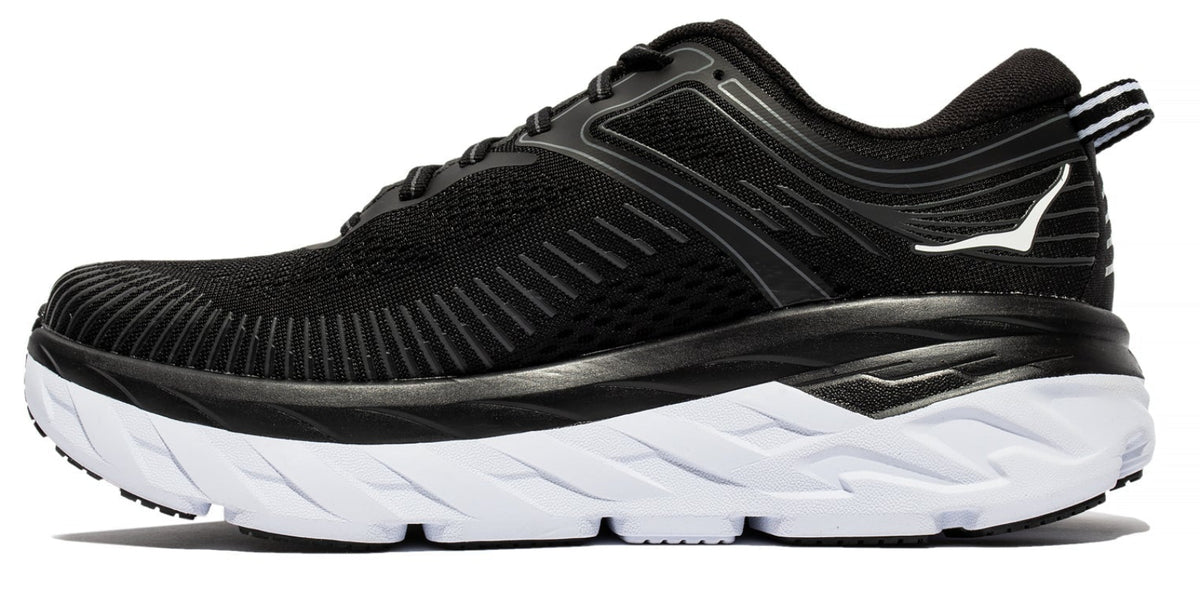 Hoka One One Bondi 7 Black White