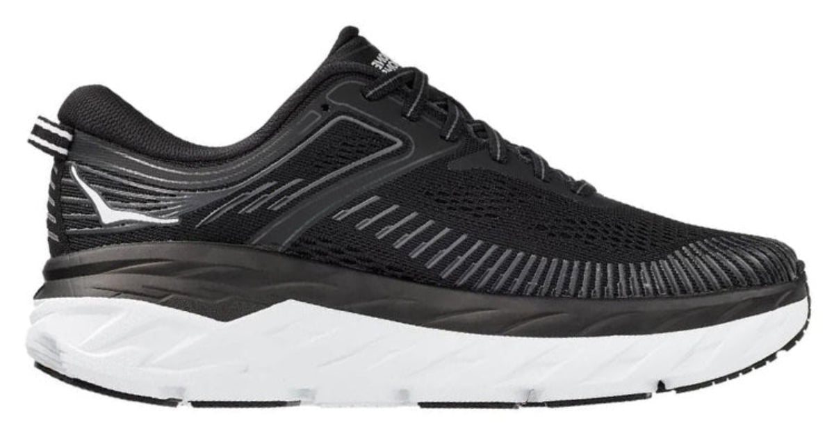 Hoka One One Bondi 7 Black White