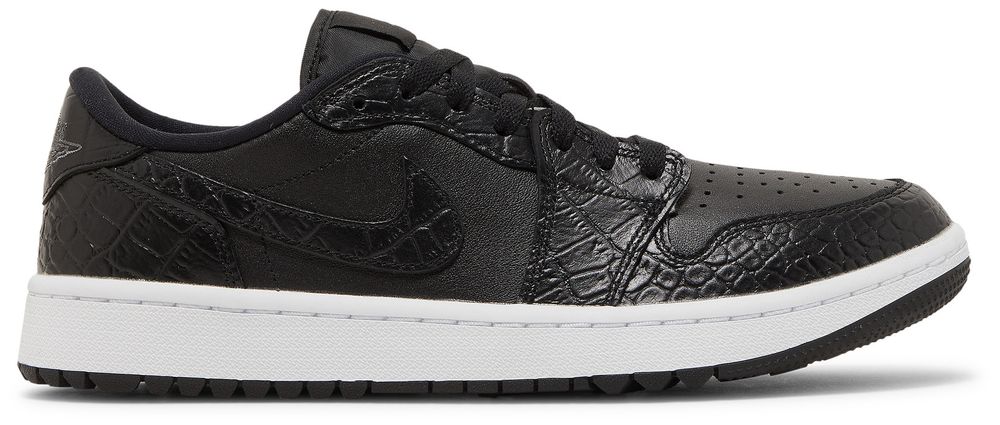 Jordan 1 Retro Low Golf Black Croc