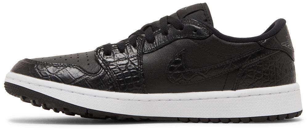 Jordan 1 Retro Low Golf Black Croc