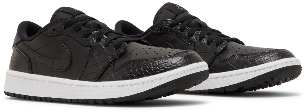 Jordan 1 Retro Low Golf Black Croc