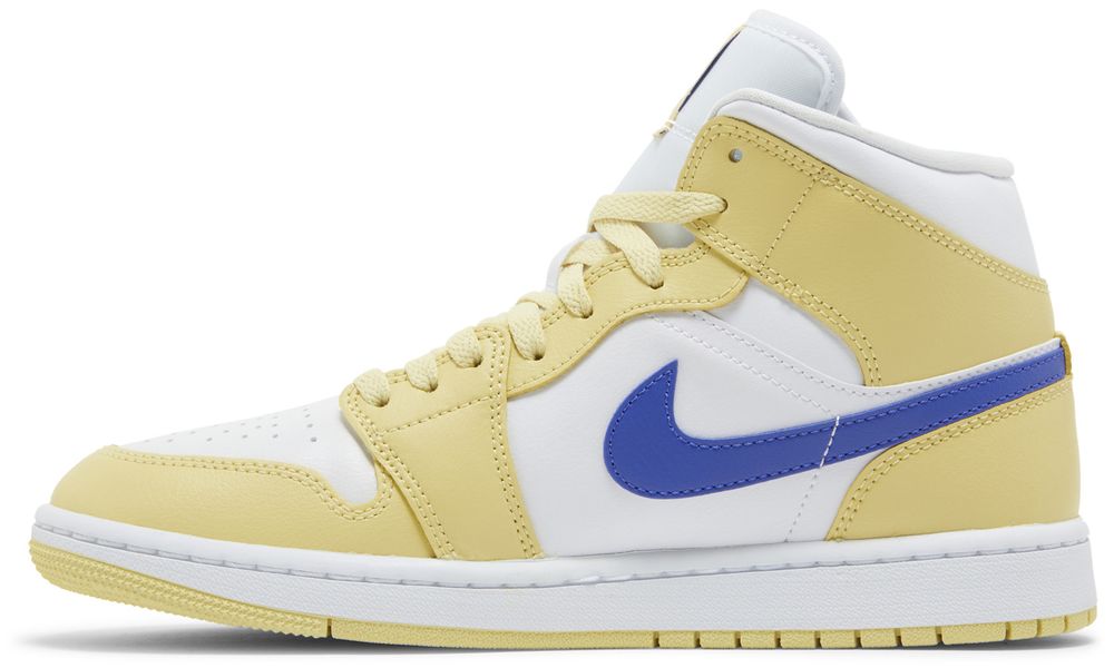 Jordan 1 Mid Lemon Wash Lapis (Women's)