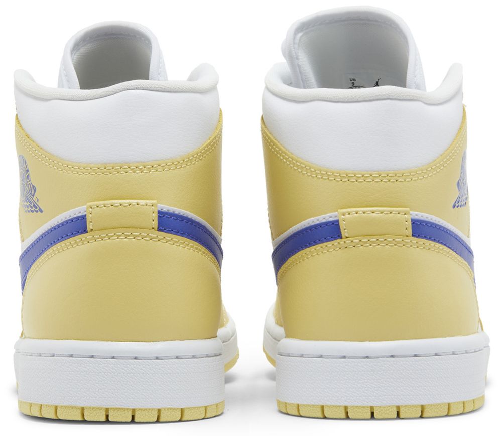 Jordan 1 Mid Lemon Wash Lapis (Women's)