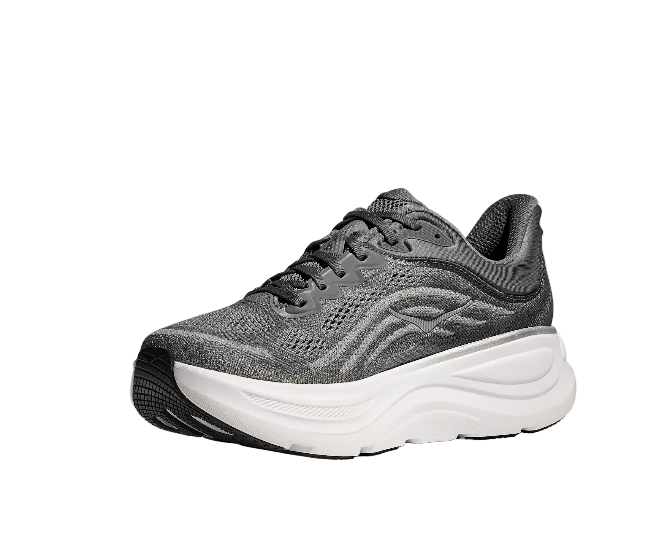 Hoka One One Bondi 9 Asteroid Silver