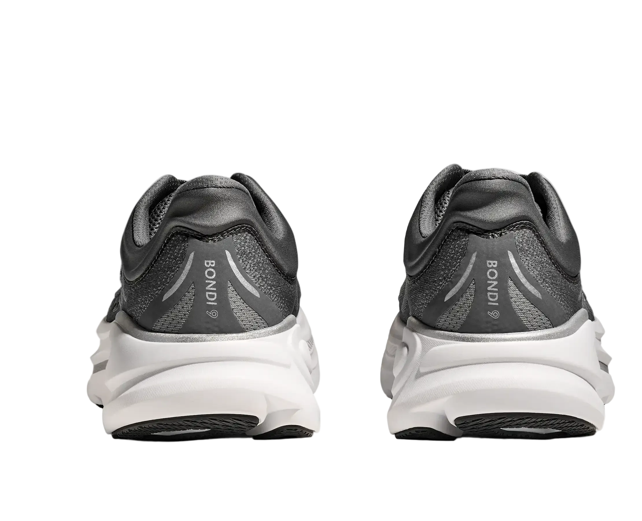 Hoka One One Bondi 9 Asteroid Silver
