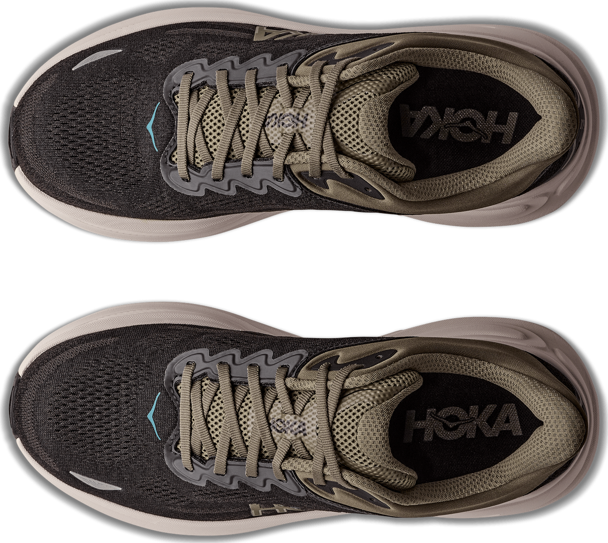 Hoka One One Bondi 9 Black River Rock Grey