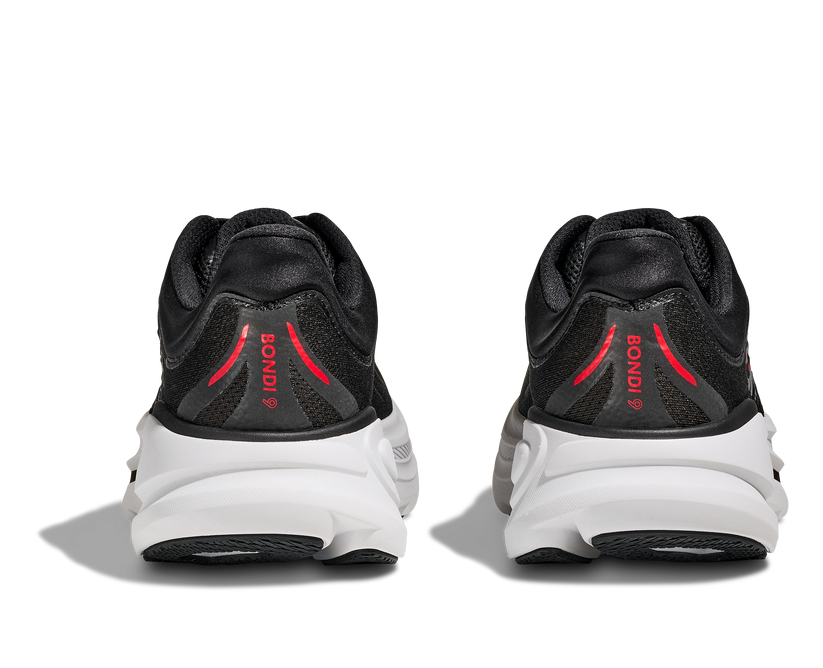 Hoka One One Bondi 9 Black Vermillion
