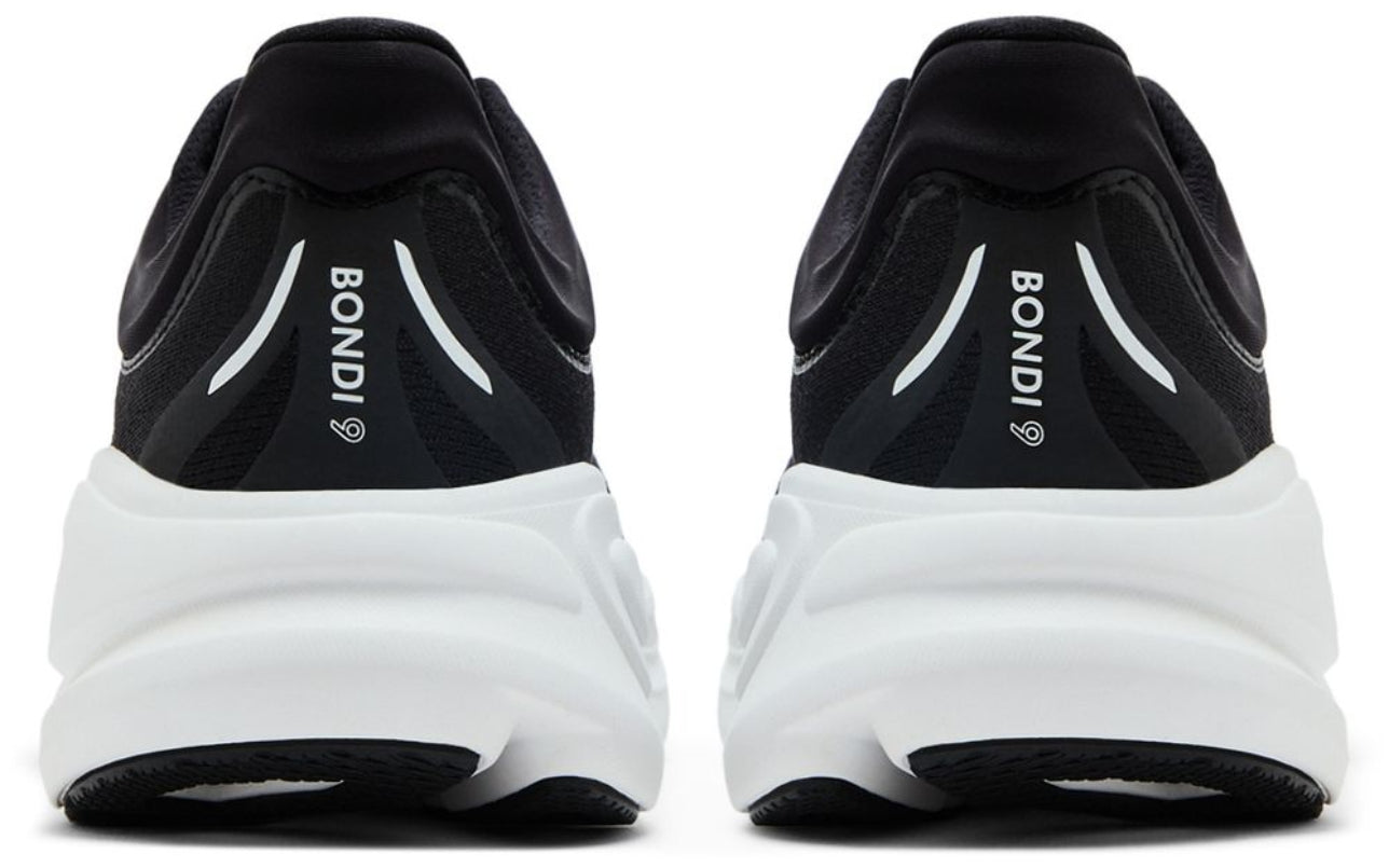 Hoka One One Bondi 9 Black White